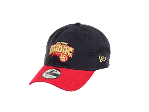 New Era Orlando Magic NBA Team Navy Red 9Twenty Unstructured Strapback Cap - One-Size von New Era