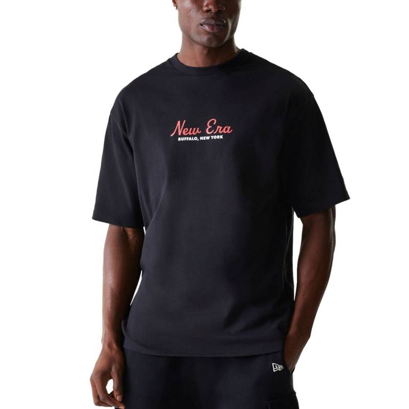 New Era Oversized Shirt - ANIMAL GRAPHIC schwarz von New Era