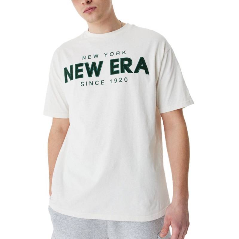 New Era Oversized Shirt - BRAND LOGO off white von New Era