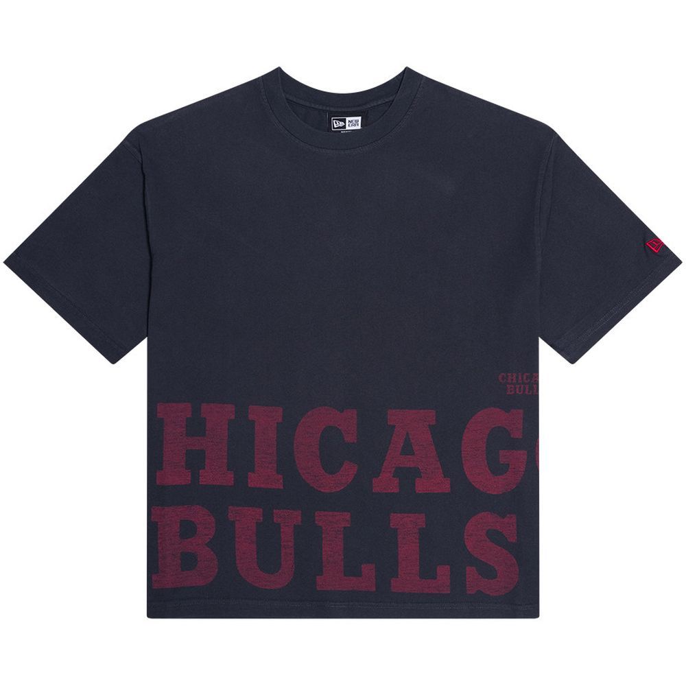 New Era Oversized Shirt - WASHED Chicago Bulls von New Era