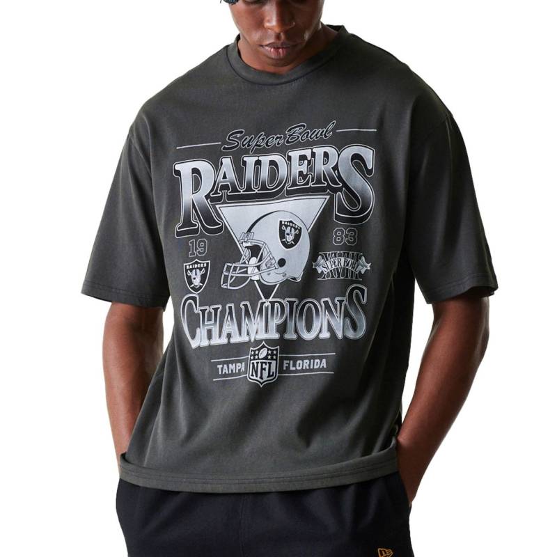 New Era Oversized Shirt - WASHED Las Vegas Raiders von New Era
