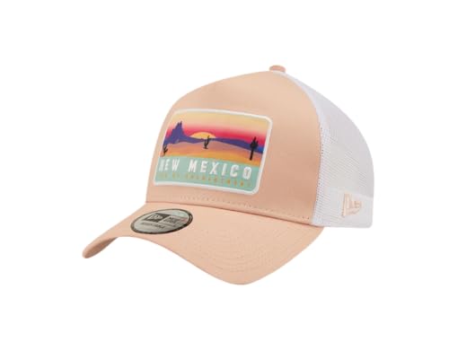 New Era New Mexico Summer Cap Trucker Sommer Basecap verstellbar Kappe Patch rosa - One-Size von New Era