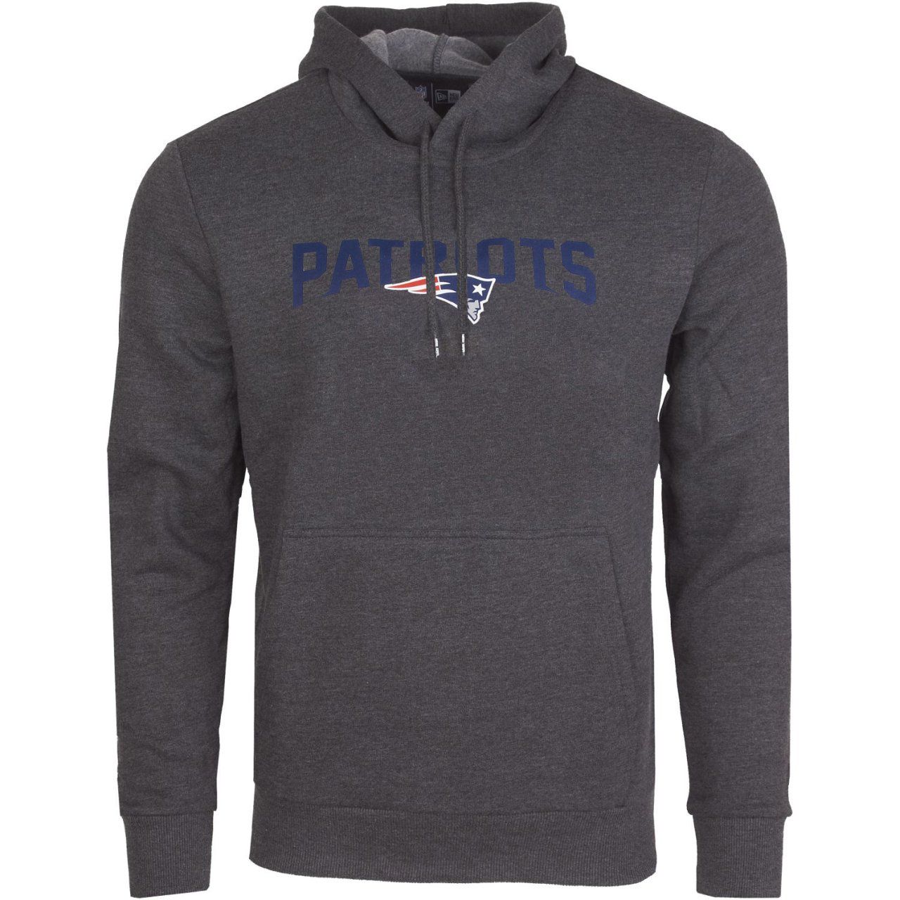 New Era STACK LOGO Hoody - NFL New England Patriots charcoal von New Era