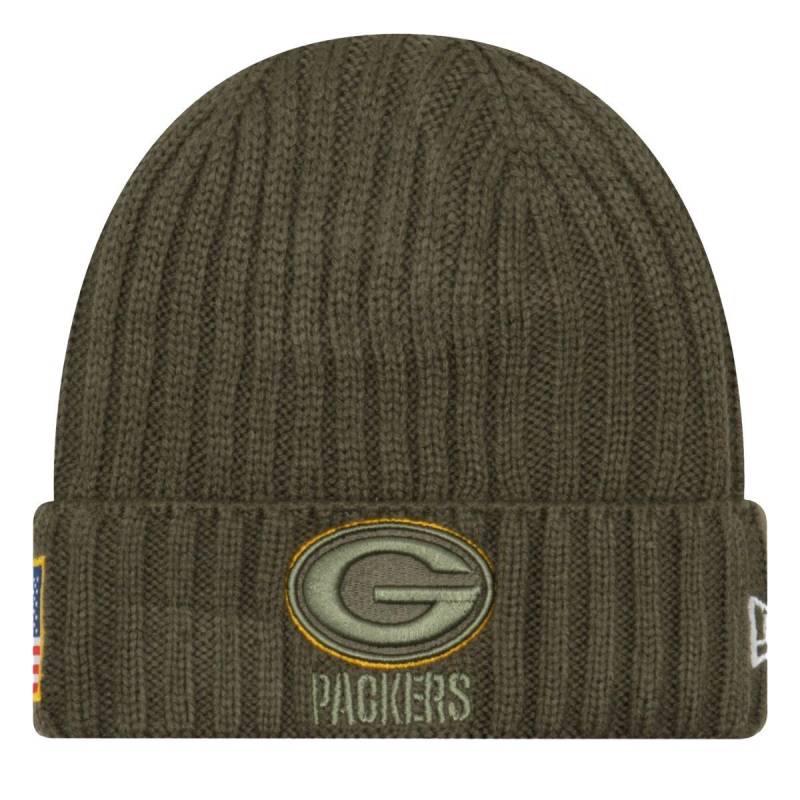 New Era Salute to Service Wintermütze - Green Bay Packers von New Era