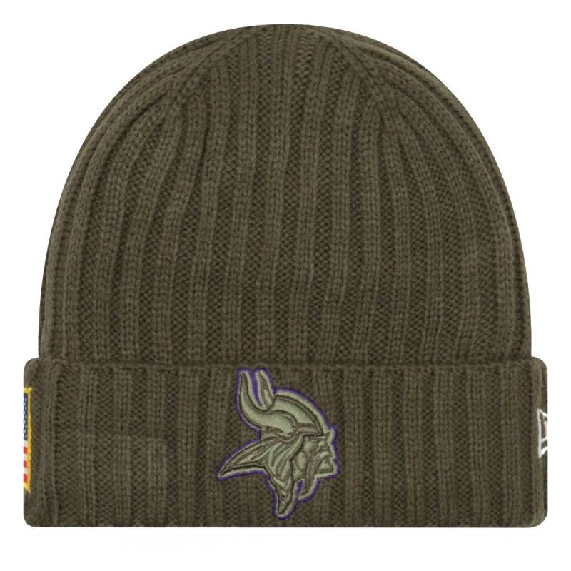 New Era Salute to Service Wintermütze - Minnesota Vikings von New Era