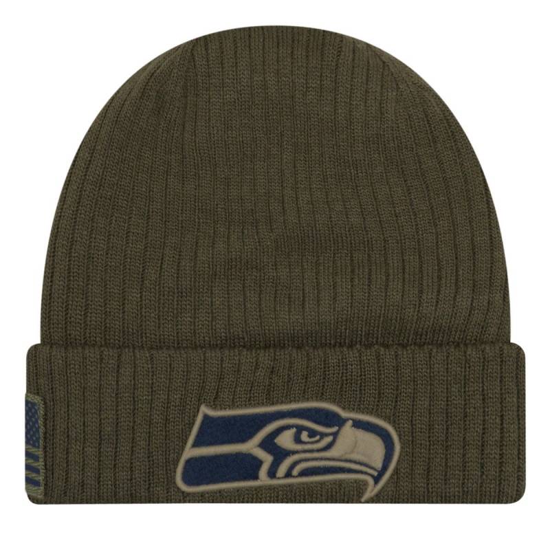 New Era Salute to Service Wintermütze - Seattle Seahawks von New Era