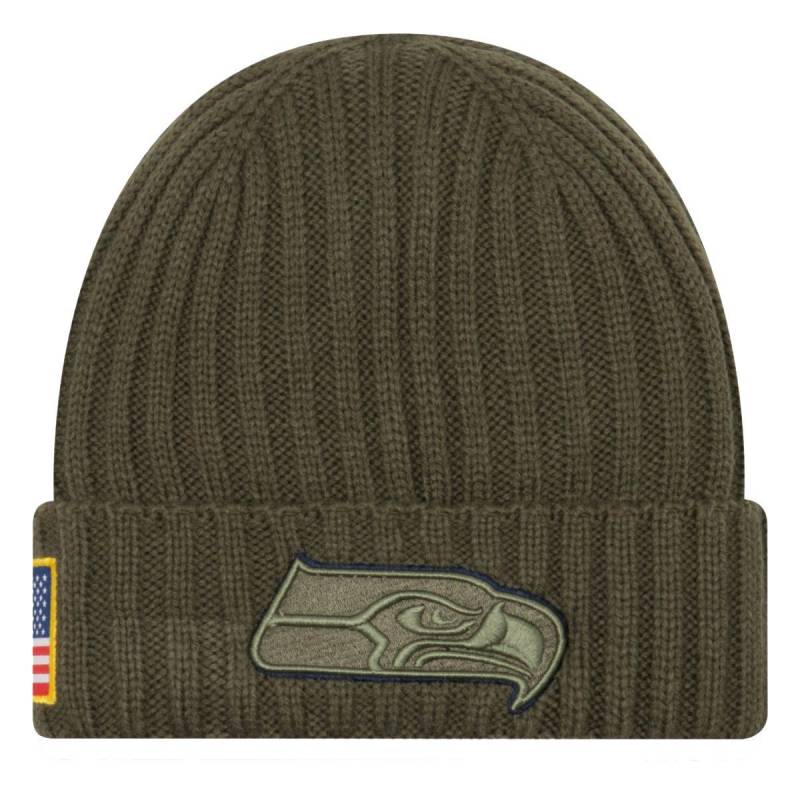 New Era Salute to Service Wintermütze - Seattle Seahawks von New Era