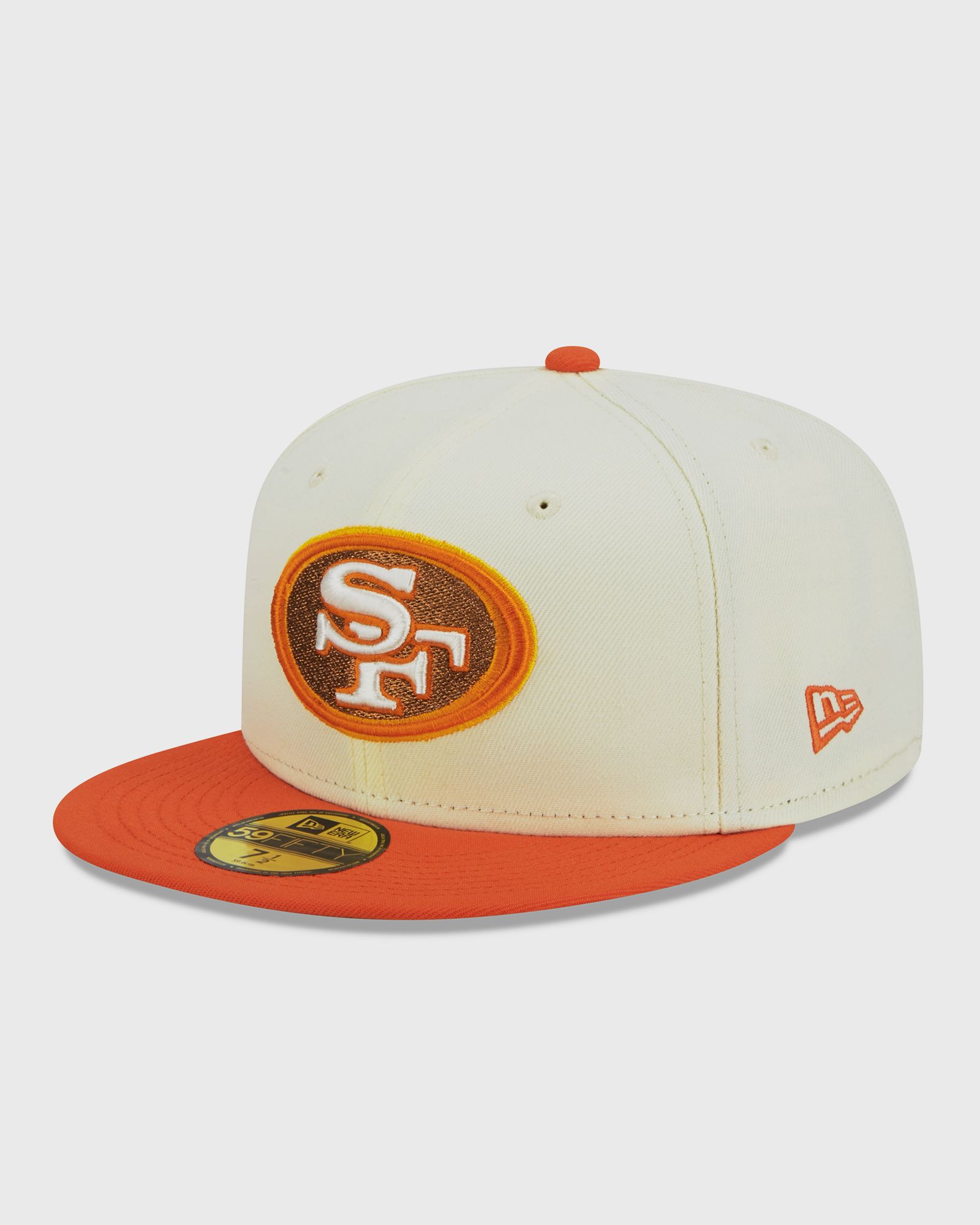 New Era San Francisco 49ers City Icon 59FIFTY Fitted Cap men Caps beige in Größe:7 3/8 von New Era