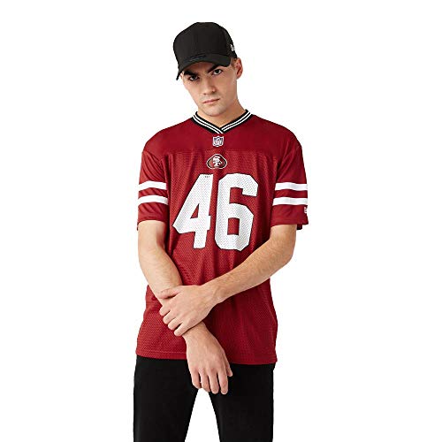 New Era San Francisco 49ers Jersey T Shirt NFL Fanshirt American Football Rot - XXL von New Era