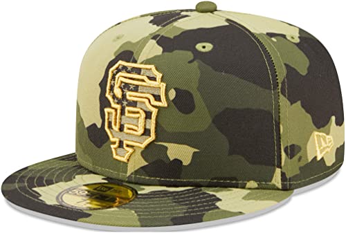 New Era San Francisco Giants Armed Forces 2022 59fifty Fitted Cap Limited Edition(7 3I4-61,5cm,Camouflage) von New Era