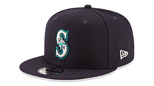 New Era Seattle Mariners Basic Logo MLB Snapback Cap Navy, One Size von New Era