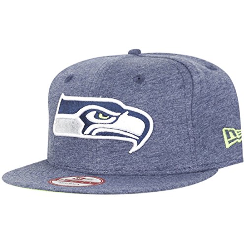 New Era Seattle Seahawks - 9fifty Snapback - Jersey Team - Heather Indigo - S-M (6 3/8-7 1/4) von New Era