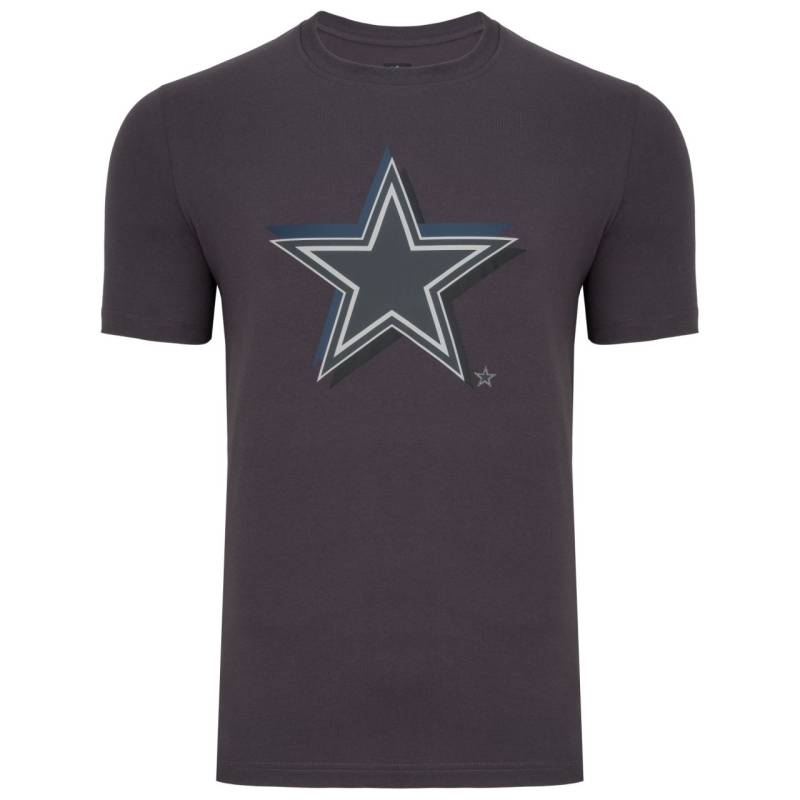 New Era Shirt - NFL DRAFT Dallas Cowboys graphite von New Era