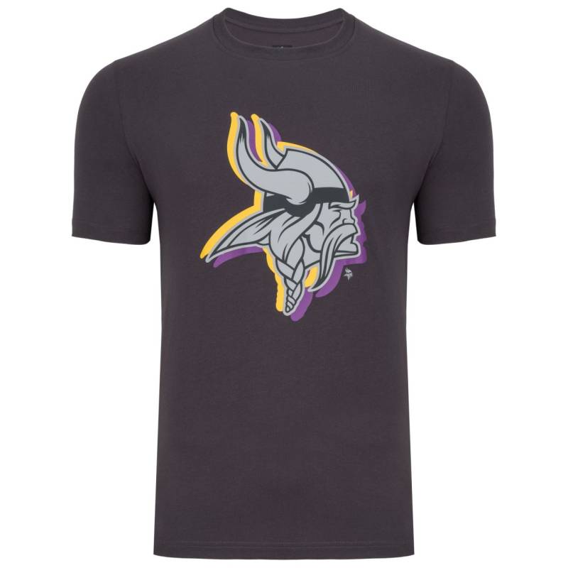 New Era Shirt - NFL DRAFT Minnesota Vikings graphite von New Era