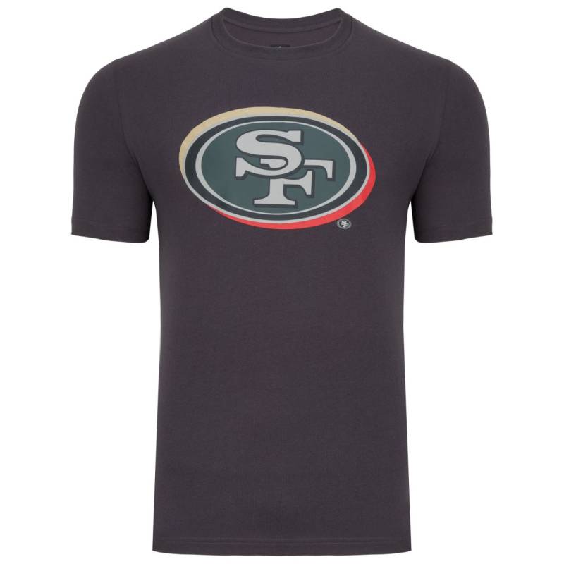 New Era Shirt - NFL DRAFT San Francisco 49ers graphite von New Era