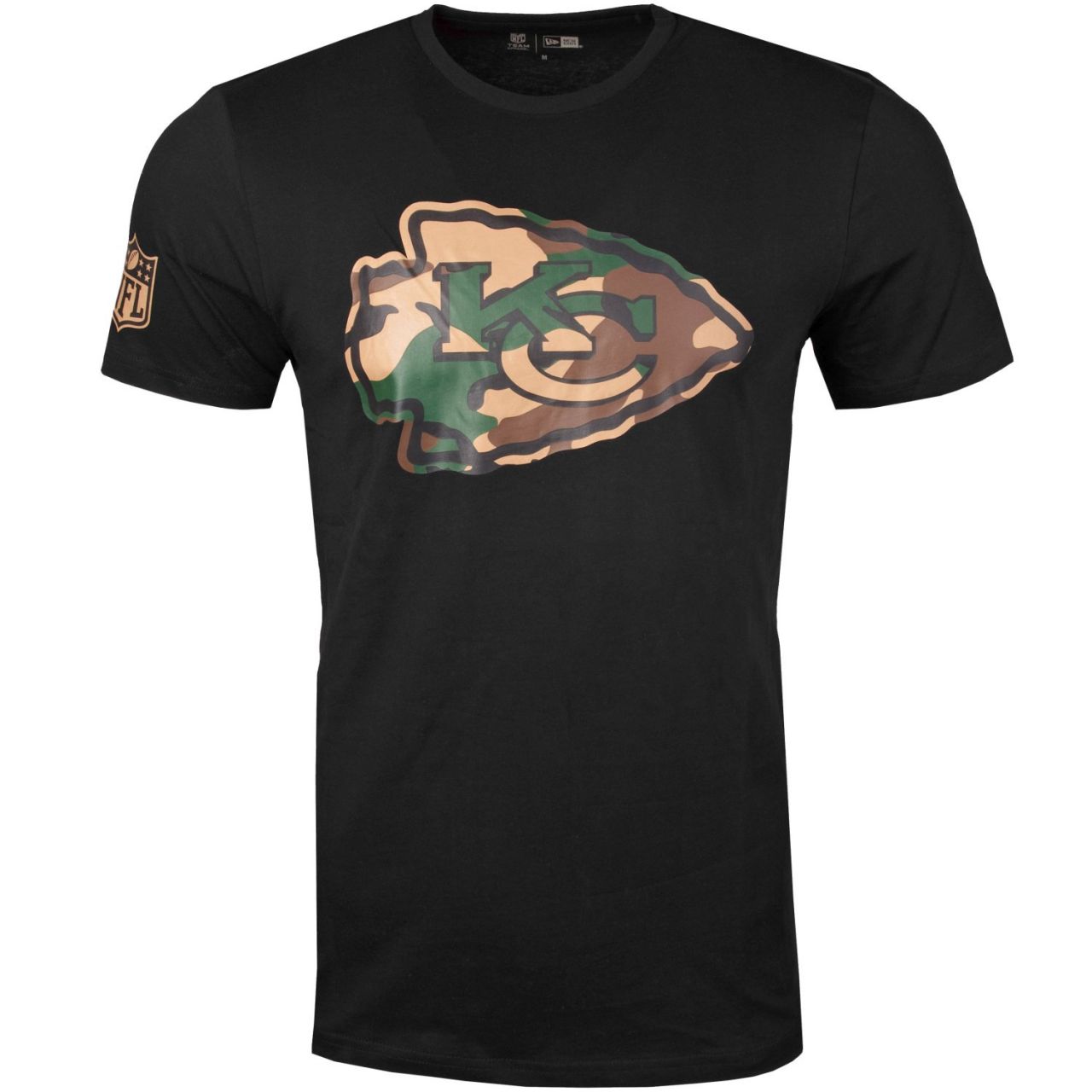 New Era Shirt - NFL Kansas City Chiefs schwarz / wood camo von New Era