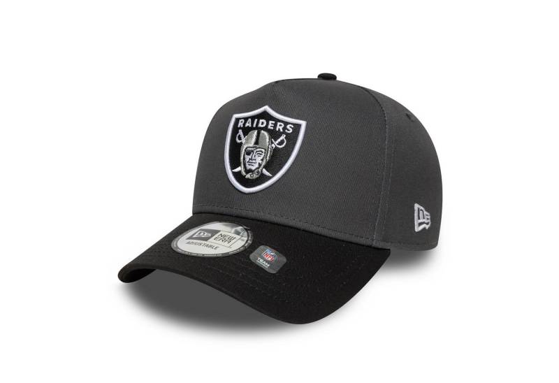 New Era Snapback Cap 9FORTY E-Frame Las Vegas Raiders NFL Charcoal von New Era