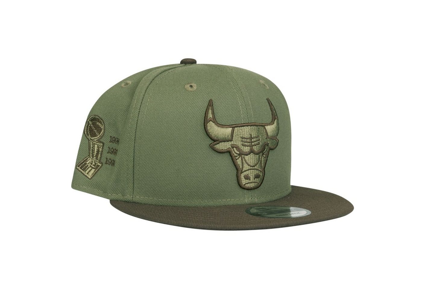 New Era Snapback Cap 9Fifty Chicago Bulls walnut von New Era