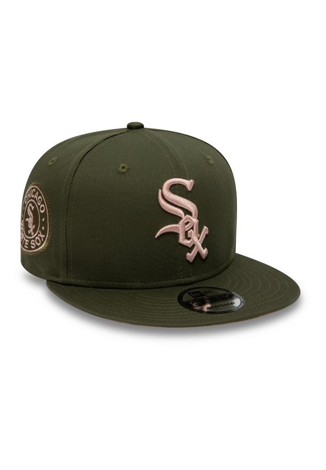 New Era Snapback Cap Chicago White Sox MLB Side Patch Olive 9Fifty Snaback Cap New Era (1-St) von New Era