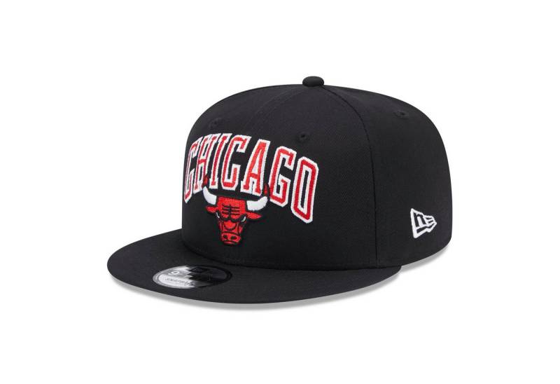 New Era Snapback Cap NBA Patch 9Fifty Chicago Bulls Cap - Black von New Era