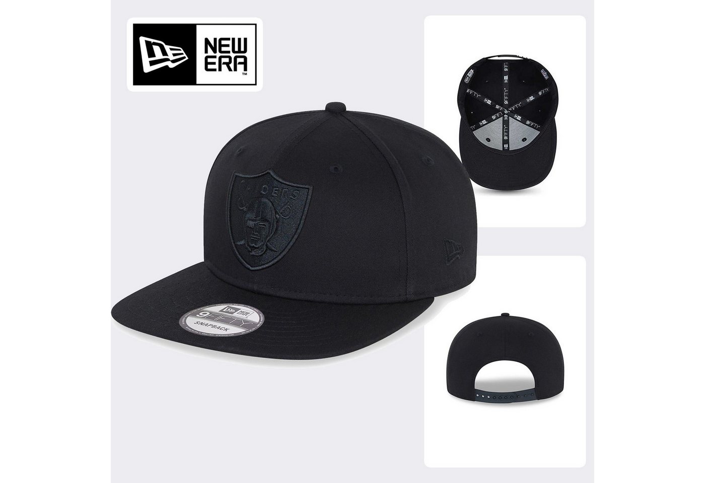 New Era Snapback Cap NFL Cap Las Vegas Raiders Snapback 9FIFTY (sportlich) Las Vegas Raiders 9FIFTY von New Era