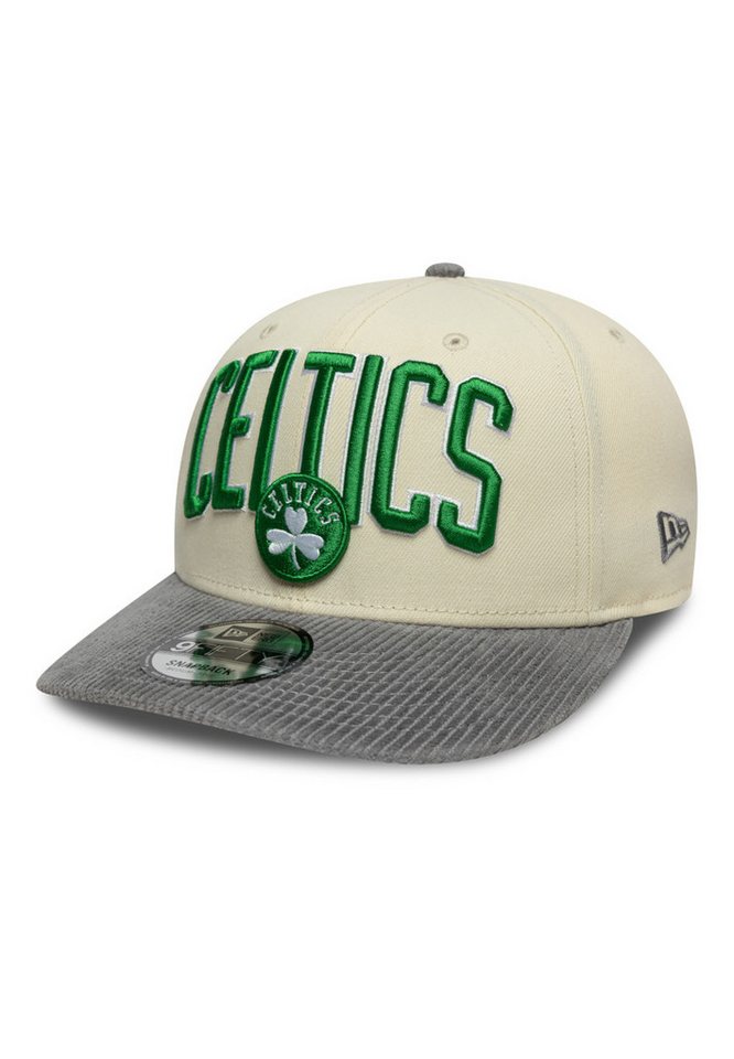 New Era Snapback Cap New Era Cord Visor 9Fifty Snapback Cap BOSTON CELTICS Beige Grau von New Era