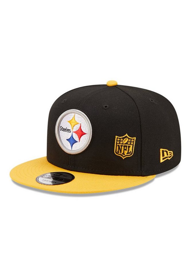 New Era Snapback Cap New Era Team Arch 9Fifty Snapback Cap PITTSBURGH STEELERS Schwarz Gelb von New Era