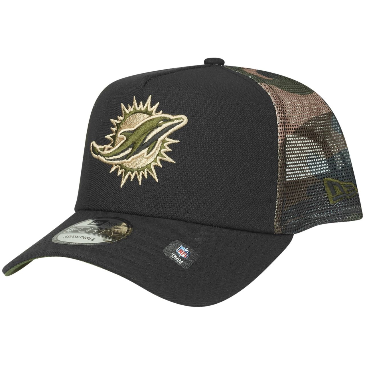New Era Snapback Trucker Cap - Miami Dolphins wood camo New Era Snapback Trucker Cap - Miami Dolphins wood camo von New Era