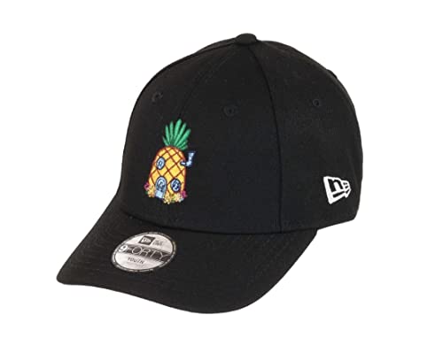 New Era Spongebob Squarepants Pineappe Black 9Forty Adjustable Kids Cap - Youth von New Era