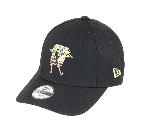 New Era Spongebob Squarepants Spongebob Black 9Forty Adjustable Kids Cap - Youth von New Era