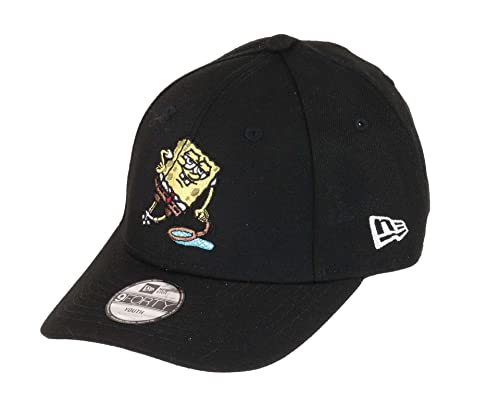 New Era Spongebob Squarepants Spongebob Fishing-Net Black 9Forty Adjustable Kids Cap - Youth von New Era