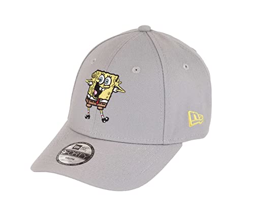 New Era Spongebob Squarepants Spongebob Gray 9Forty Adjustable Kids Cap - Youth von New Era