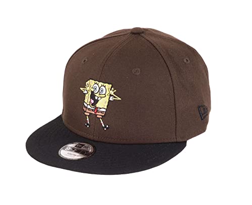 New Era SpongeBob SquarePants Walnut Black 9Fifty Kids Snapback Cap - Youth von New Era