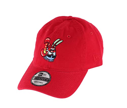 New Era Spongebob Squarepants Mr. Krabs Money Red 9Twenty Unstructured Strapback Cap - One-Size von New Era