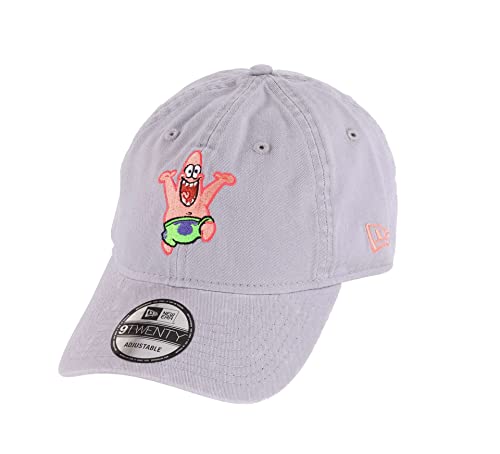 New Era Spongebob Squarepants Patrick Star Gray 9Twenty Unstructured Strapback Cap - One-Size von New Era