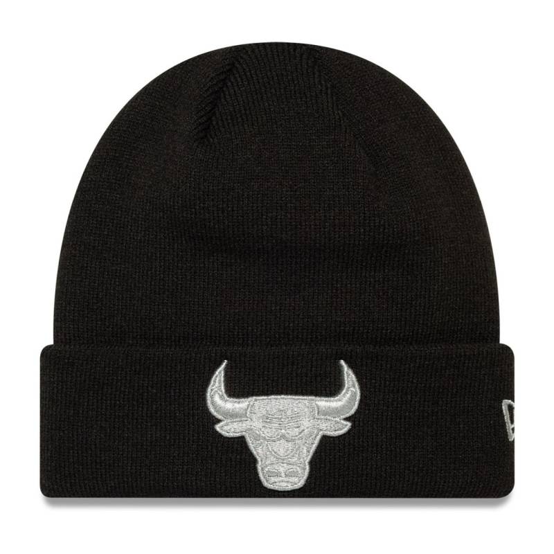 New Era Strick Wintermütze Beanie METALLIC Chicago Bulls von New Era