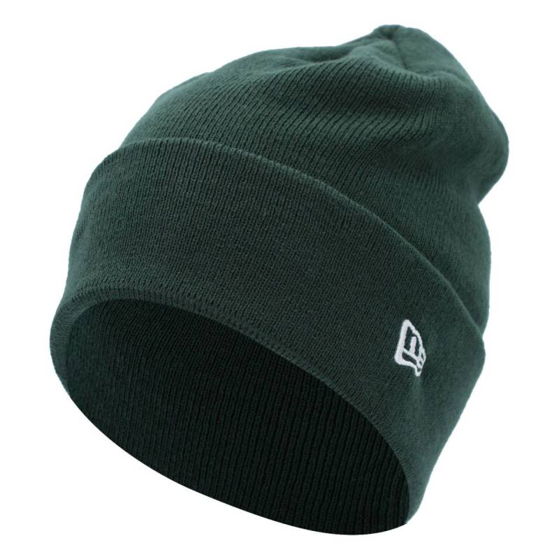 New Era Strick Wintermütze Cuff Beanie dunkelgrün von New Era