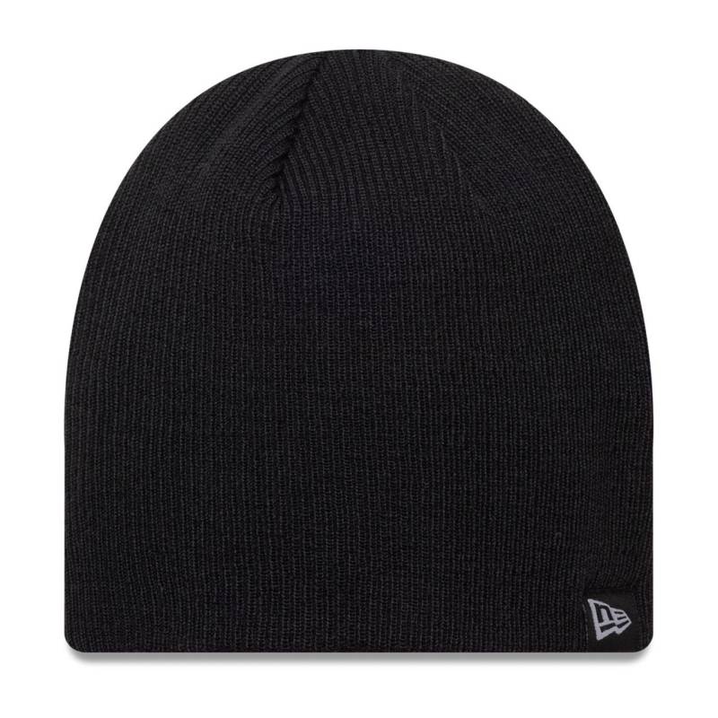 New Era Strick Wintermütze SKULL Beanie - ESSENTIAL schwarz von New Era