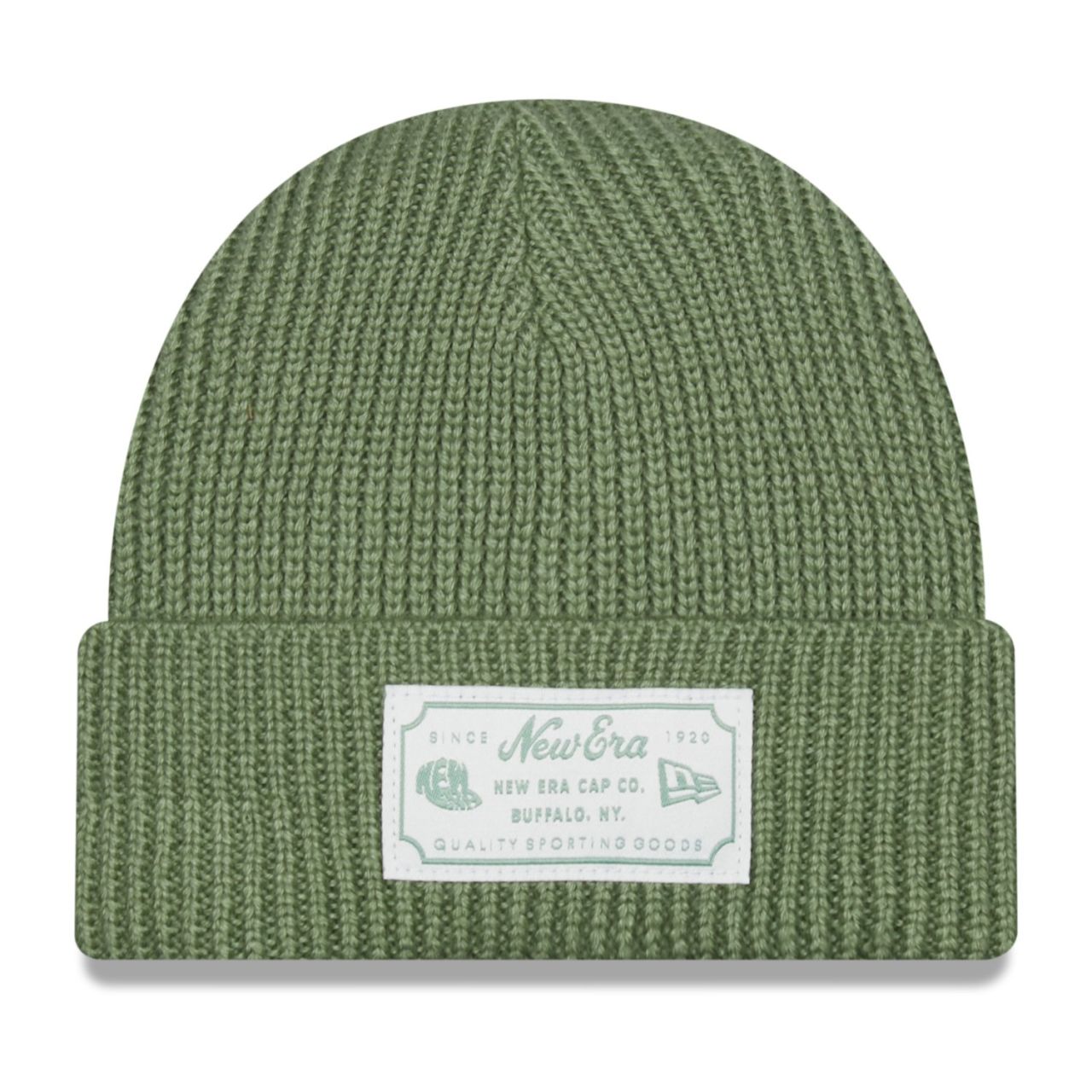 New Era Strick Wintermütze Short Cuff Beanie - PATCH jade von New Era