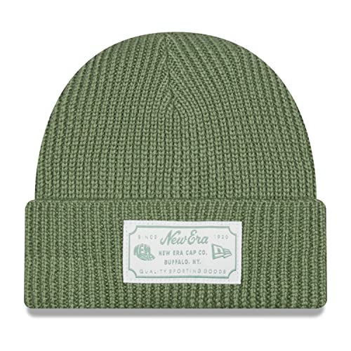 New Era Strick Wintermütze Short Cuff Beanie - Patch Jade von New Era