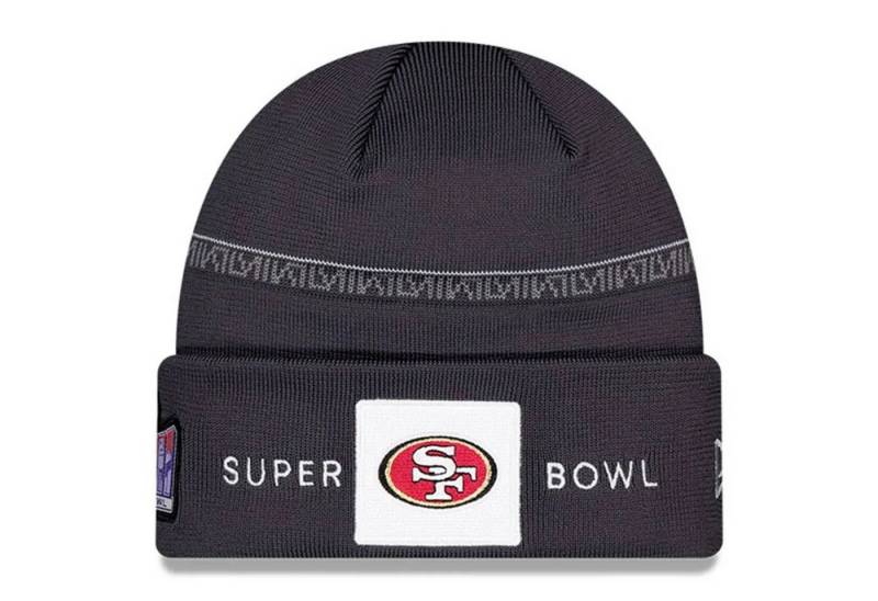 New Era Strickmütze SF 49ers Super Bowl LVIII Cuff Knit Beanie - dunkelgrau New Era Strickmütze SF 49ers Super Bowl LVIII Cuff Knit Beanie - dunkelgrau von New Era