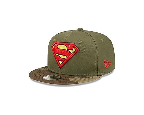 New Era Superman Basecap Kinder grün DC Comics Superheld Kappe 9Fifty Snapback - Child von New Era