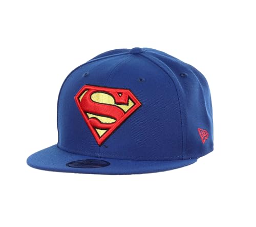 New Era Superman DC Blau Verstellbare 9Fifty Snapback Cap - One-Size von New Era