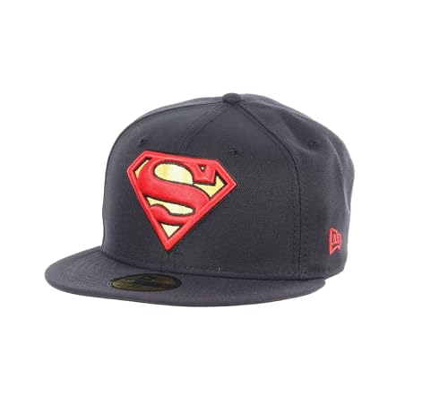 New Era Superman DC Marineblau 59Fifty Basecap - 7-34 von New Era