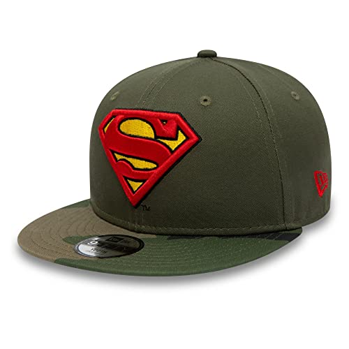 New Era Superman DC Olive 9Fifty Kids Snapback Cap - Child von New Era