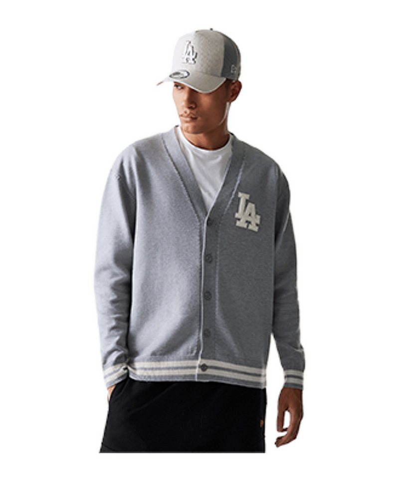 New Era Sweatjacke New Era MLB Knit Los Angeles Dodgers Jacke Polyester von New Era