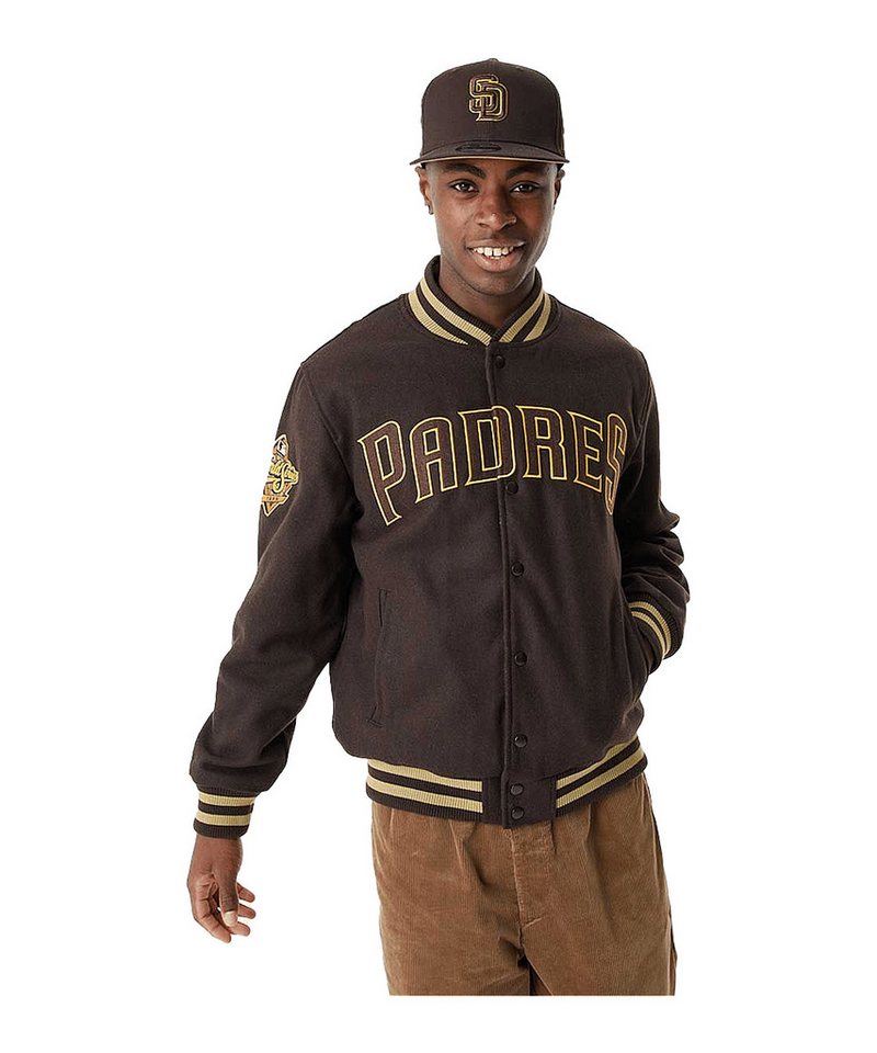 New Era Sweatjacke New Era MLB San Diego Padres Varsity Jacke Baumwolle von New Era