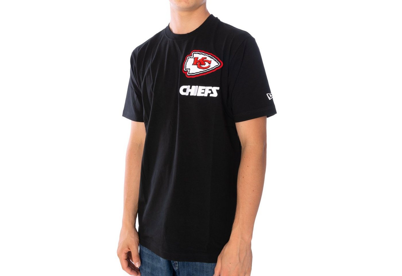 New Era T-Shirt New Era Logoselect Kansas City Chiefs T-Shirt Herren Shirt schwarz (1-tlg) von New Era