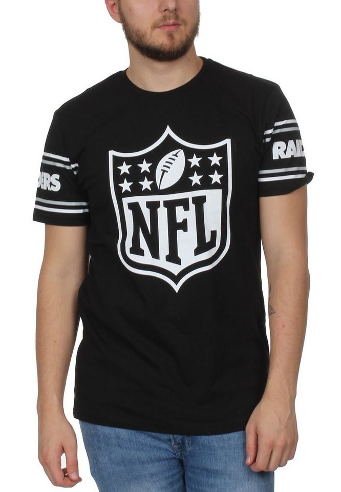New Era T-Shirt New Era NFL Badge Herren T-Shirt OAKLAND RAIDERS Schwarz von New Era