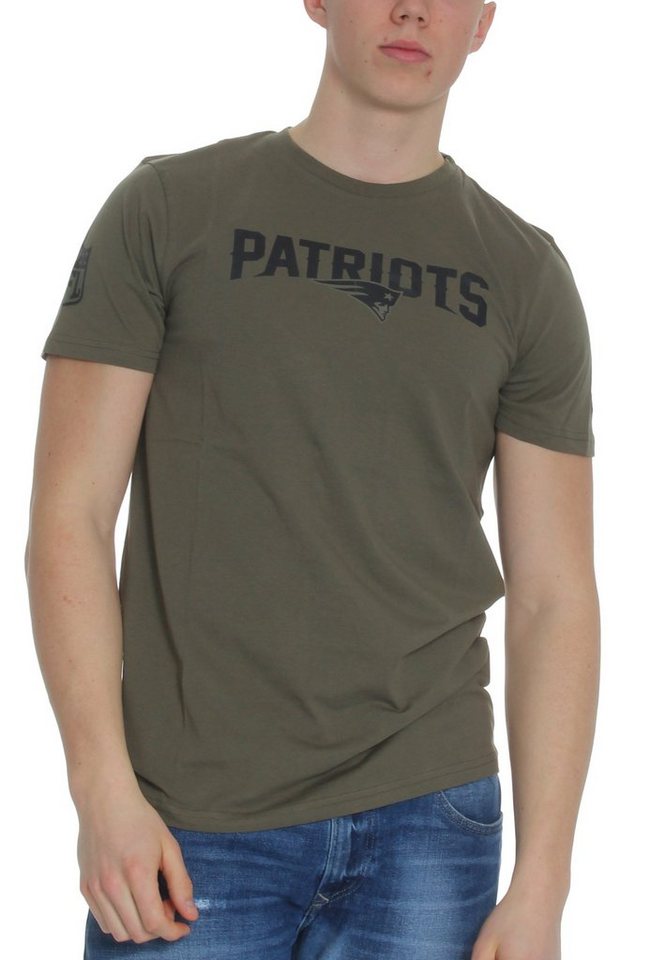 New Era T-Shirt New Era NFL Camo Wordmark T-Shirt Herren NEW ENGLAND PATRIOTS Khaki von New Era